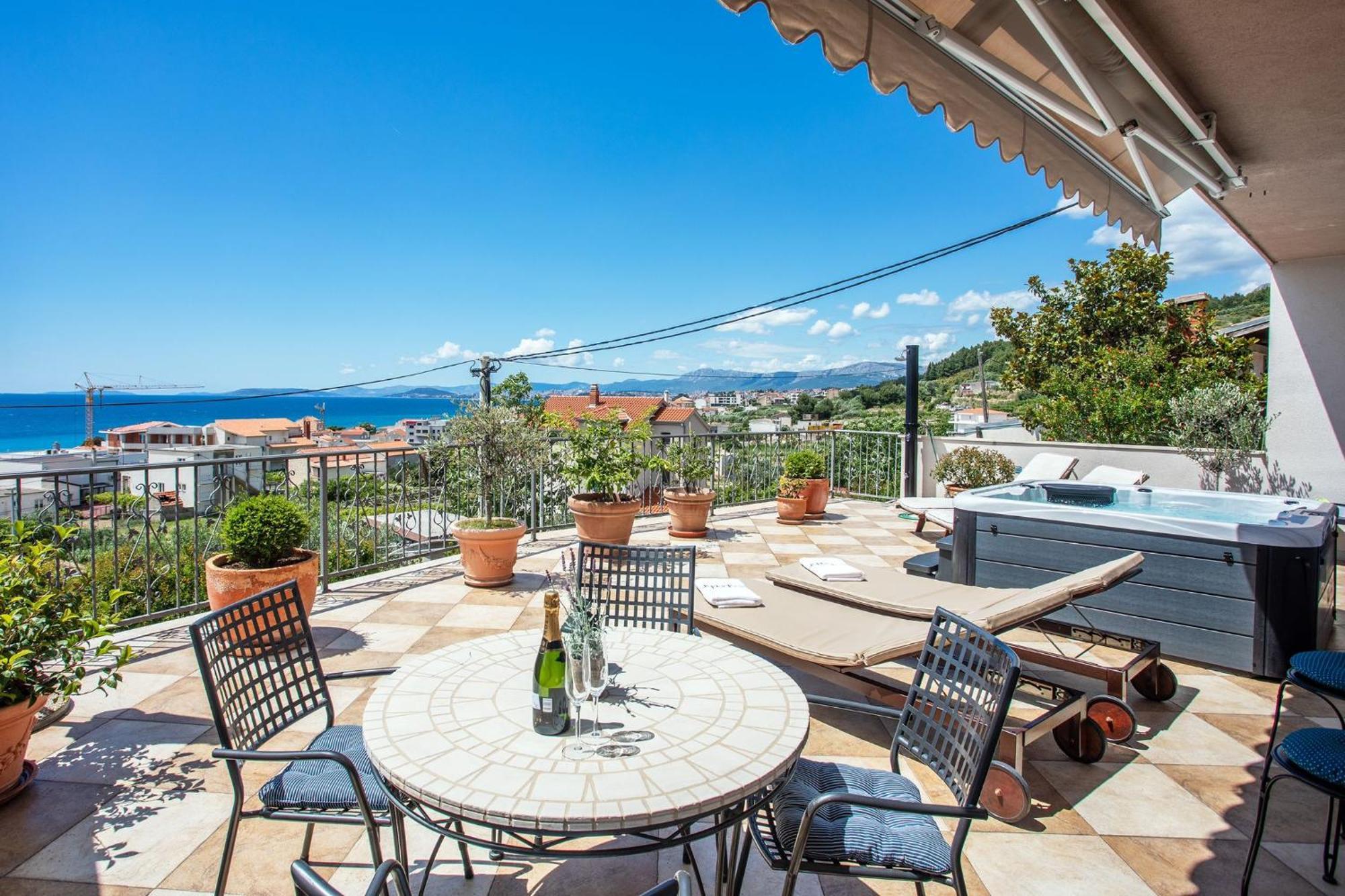 Idis Luxury Apartment Podstrana Exterior foto